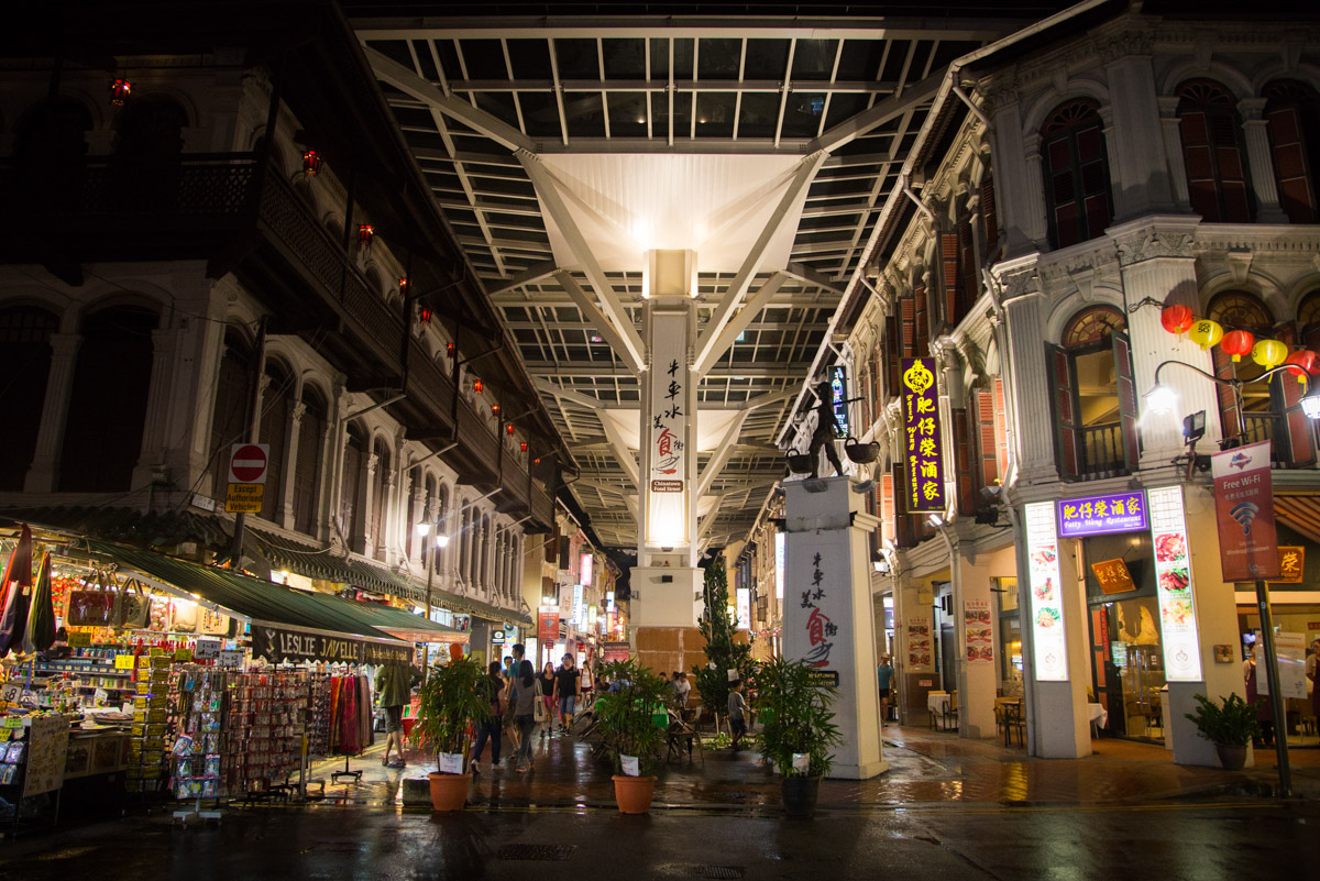 Chinatown à Singapour