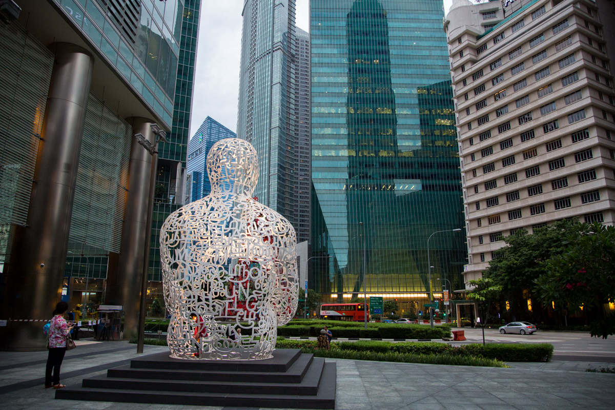 Centre ville de Singapour