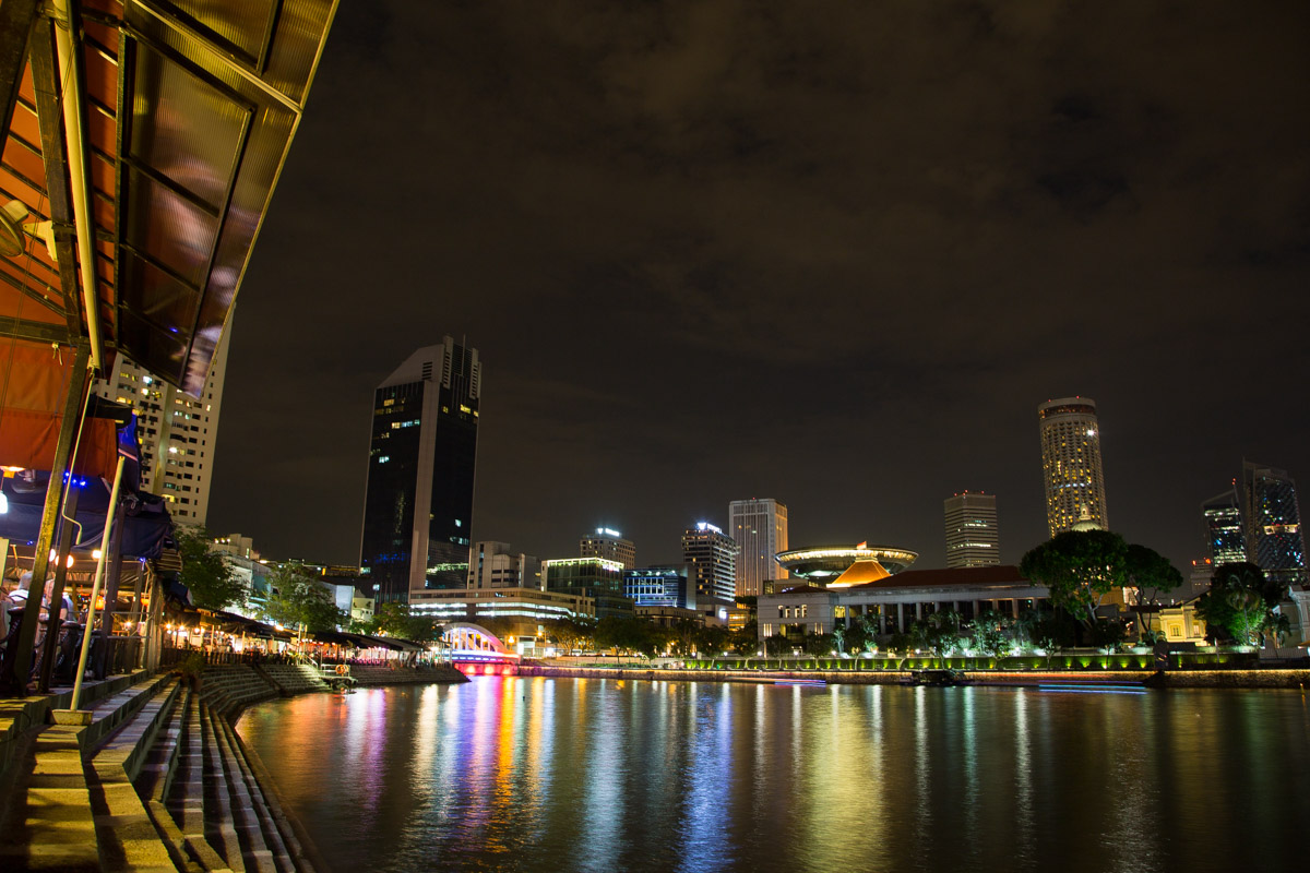 Boat Quay à Singapour