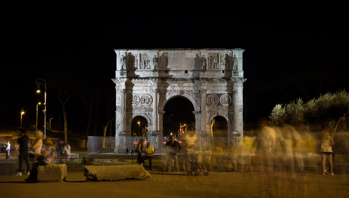 L'Arc De Constantin à Rome