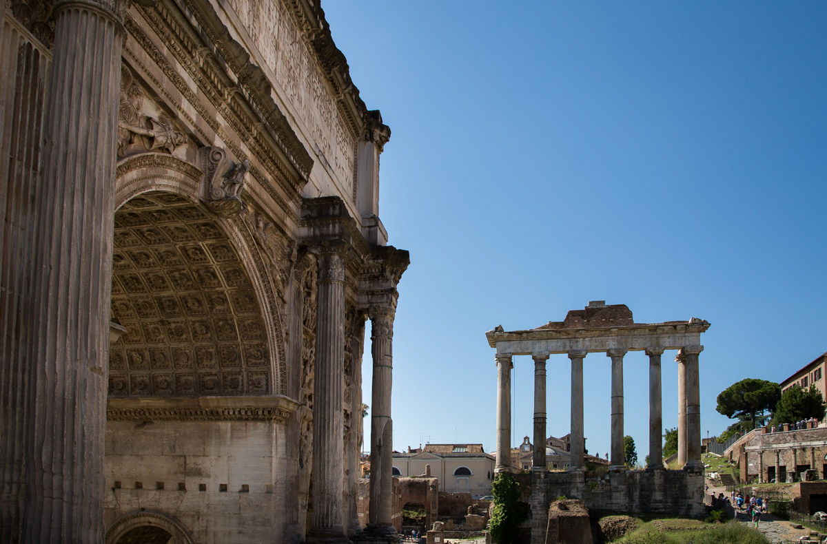 Temple de Saturne dans le Forum Romain