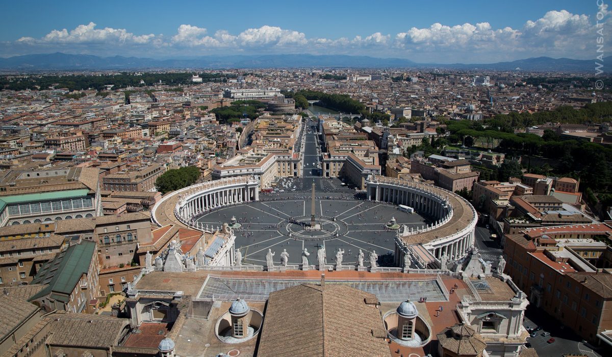 Vatican - Vue Sur Rome