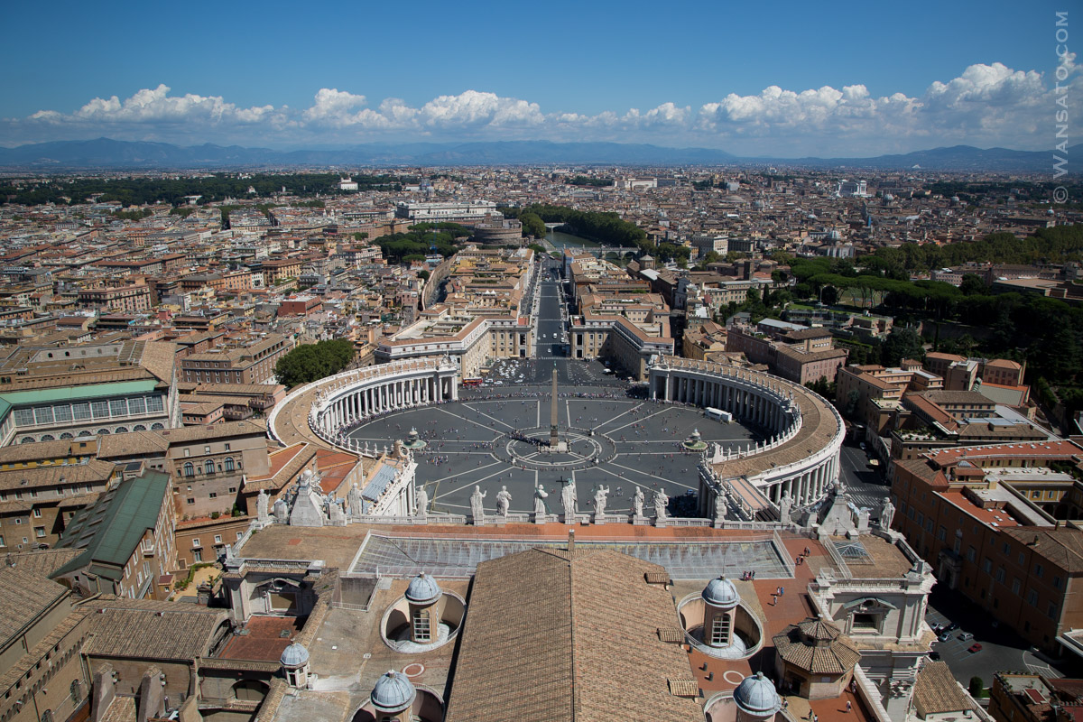Vatican - Vue sur Rome