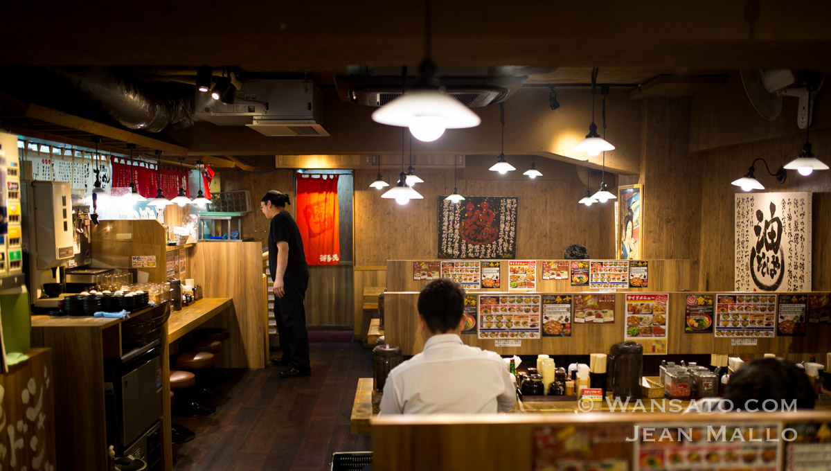Japon - Restaurant typique dans la capitale Tokyo