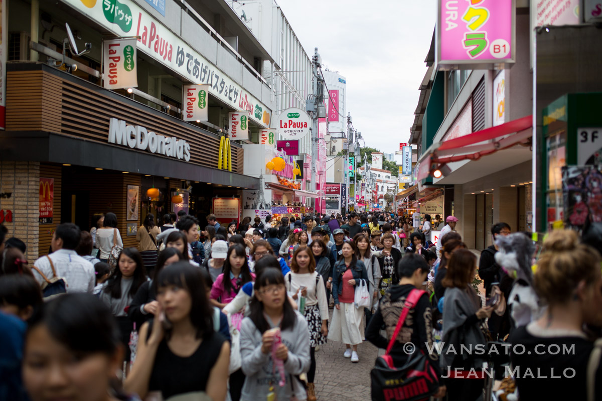 Japon - La rue Takeshita-dōri à Tokyo