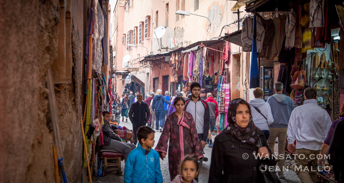 Maroc - La médina de Marrakech