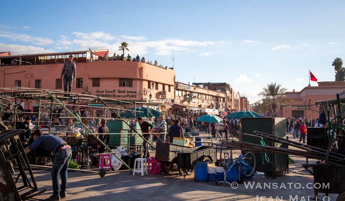 Maroc – La Place Jemaa El Fna