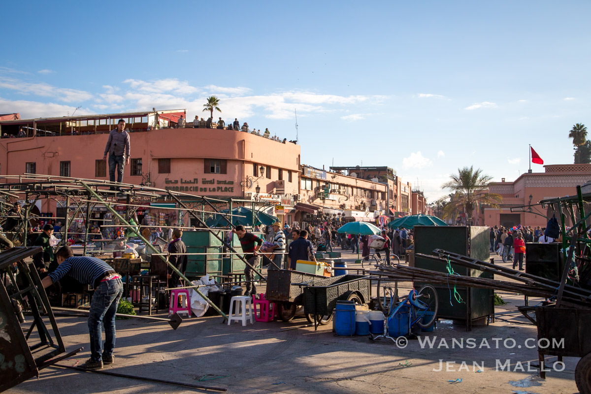 Maroc – La place Jemaa El Fna