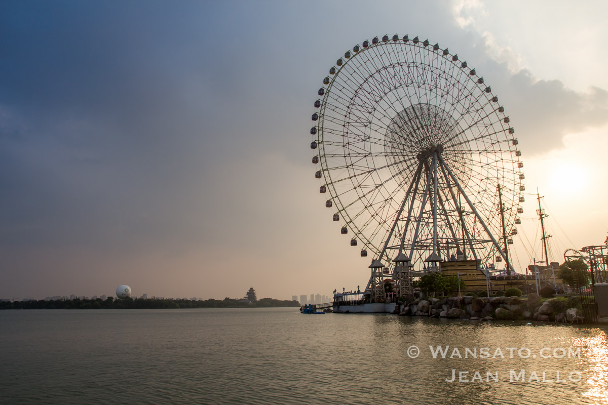 Chine - La grande roue à Suzhou