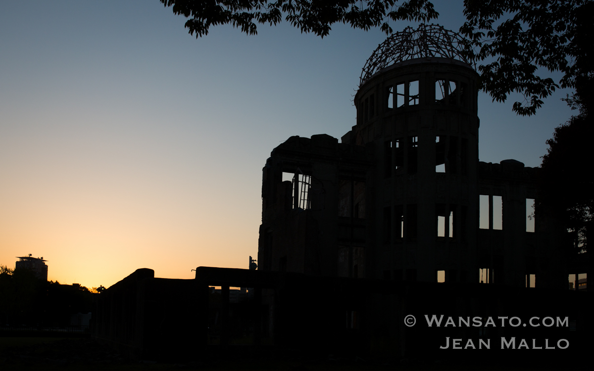 Japon - le Dôme de Genbaku à Hiroshima
