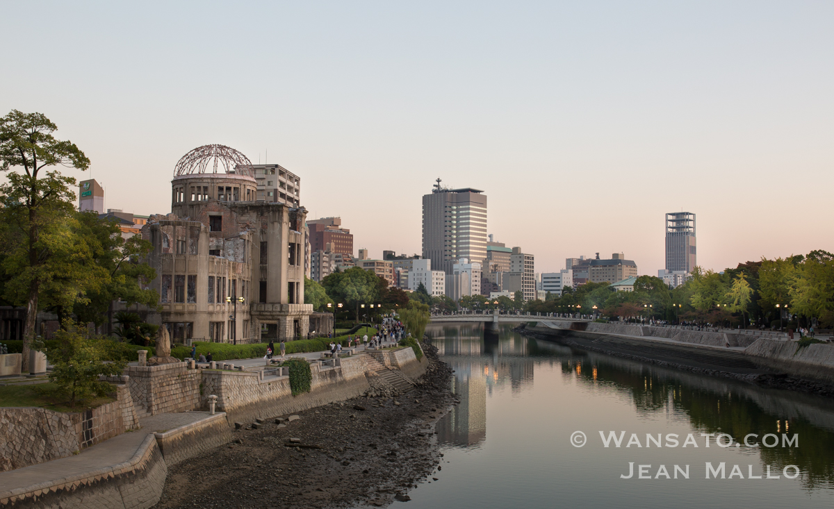 Japon - le Dôme de Genbaku à Hiroshima