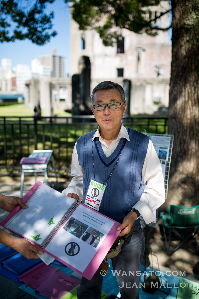 Japon - Mr. Mito Kosei, un survivant du bombardement à Hiroshima