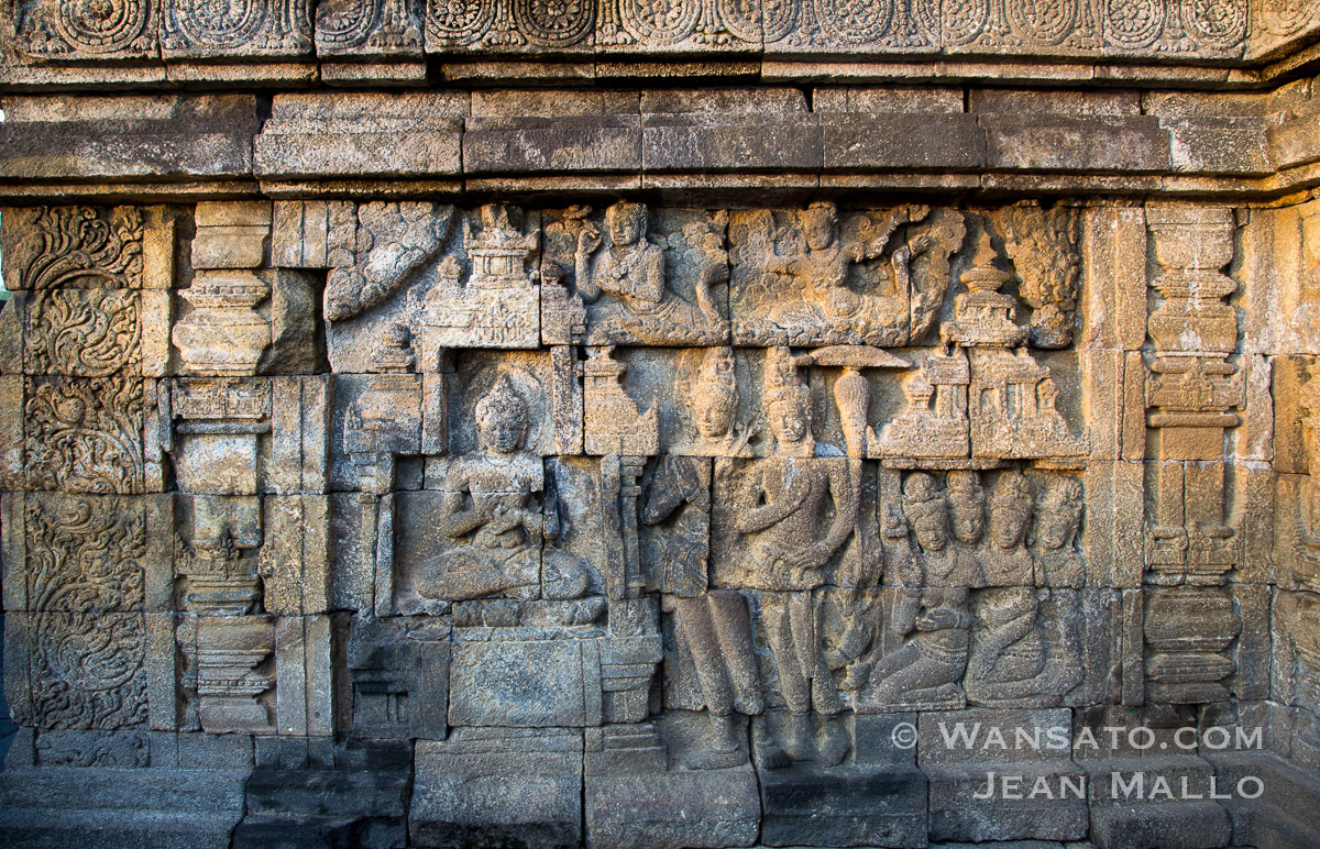 Indonésie - Le temple de Borobudur à Java