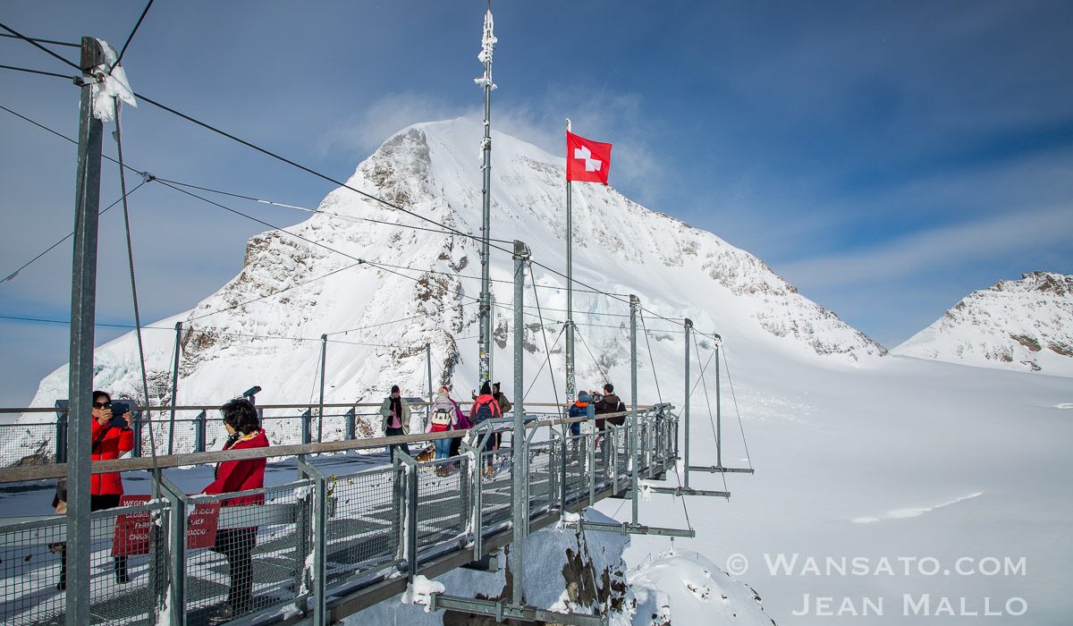 Suisse - La Plateforme Extérieure De La Jungfraujoch