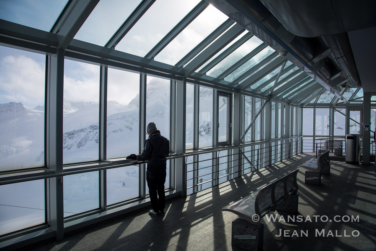 Suisse - A l'intérieur de la Jungfraujoch