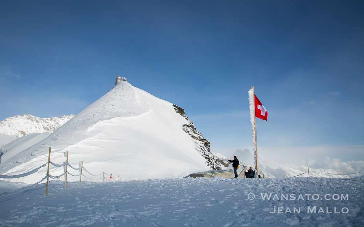 Suisse - Le plateau à la Jungfraujoch