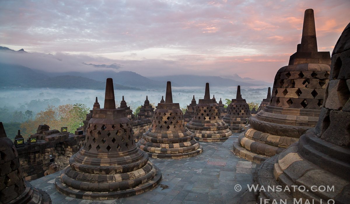 Portfolio - Borobudur au matin